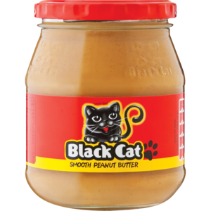 Black Cat Smooth Peanut Butter Jar 400g