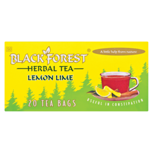 Black Forest Lemon Lime Herbal Laxative Teabags 20 Pack