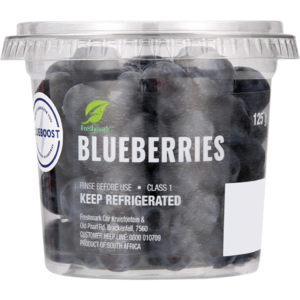 Blueberries Tub 125g