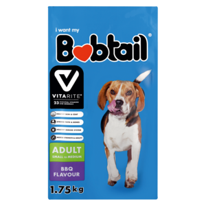 Bobtail BBQ Flavoured Small Adult Dog Food 1.75kg