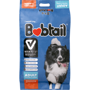 Bobtail Chicken Flavoured Medium-Large Dog Food 8kg - myhoodmarket