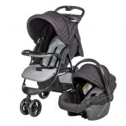 Boni Three Wheel Travel System - Black