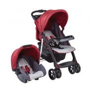 Bounce Diamond Travel System Burgandy