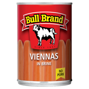 Bull Brand Viennas In Brine Can 390g - myhoodmarket