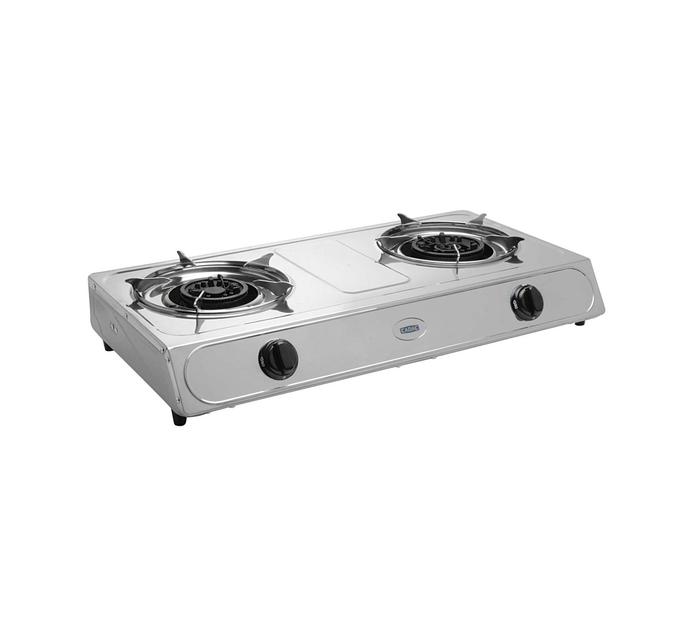 Cadac 2-Plate Gas Stove with Hose and Regulator