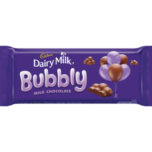 Cadbury Bubbly Chocolate Slab 150g