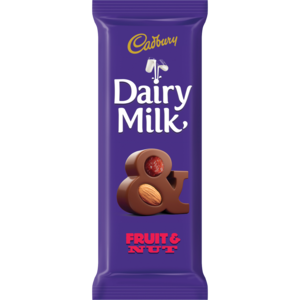 Cadbury Dairy Milk Fruit & Nut Chocolate Slab 80g