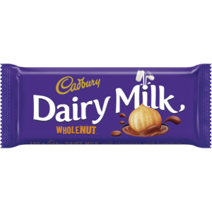 Cadbury Dairy Milk Whole Nut Chocolate Slab 150g