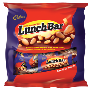 Cadbury Lunchbar Bite Size Treats 144g
