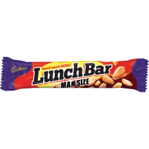 Cadbury Man Size Lunchbar Chocolate 62g