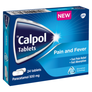 Calpol 500mg Paracetamol Tablets 24 Pack