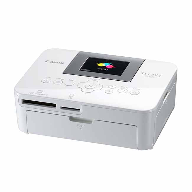 Canon Selphy Cp1000 White Compact Photo Printer