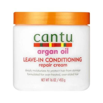 Cantu Argan Oil Leave In Conditioning Repair Cream 453ml