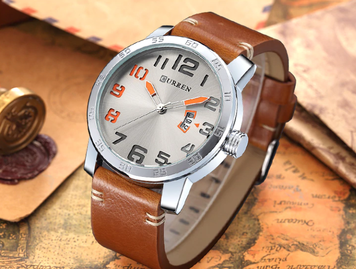 SEEMLY Leather Watch For Men | 5411627