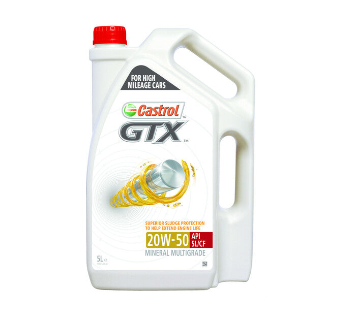 Castrol 5 l GTX 20W-50 Motor Oil