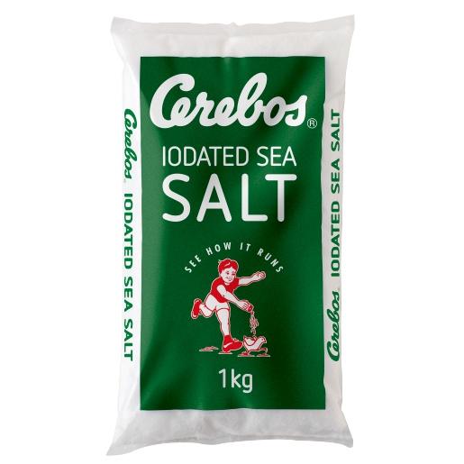 Cerebos Iodated Sea Salt 1kg - myhoodmarket
