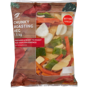 Chunky Roasting Vegetable Pack 1.5kg