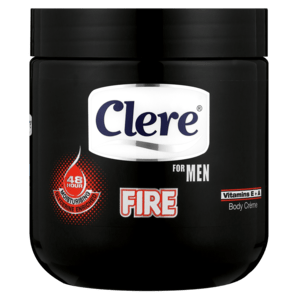 Clere For Men Fire Body Crème 450ml - myhoodmarket