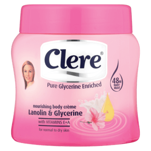 Clere Lanolin & Glycerine Body Cream 500ml - myhoodmarket