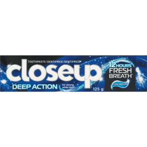 Close Up Cool Breeze Deep Action Toothpaste 125g - myhoodmarket