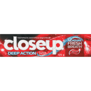 Close Up Red Hot Deep Action Toothpaste 125ml - myhoodmarket
