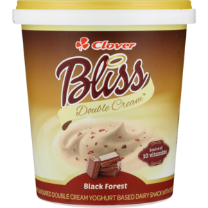 Clover Bliss Double Cream Black Forest Yoghurt Based Dairy Snack 1kg