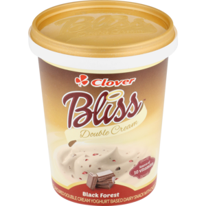 Clover Bliss Double Cream Black Forest Yogurt Based Dairy Snack 500g