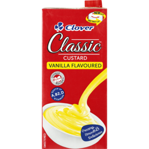 Clover Classic Vanilla Flavoured Custard 1L