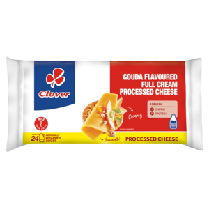Clover Gouda Flavoured Full Cream Processed Cheese Pack 360g