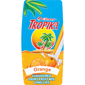 Clover Tropika Long Life Orange Dairy Blend 200ml