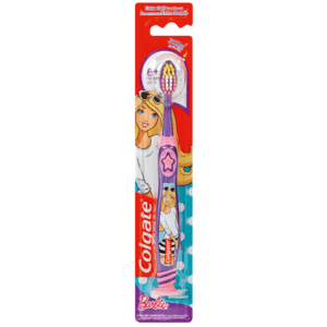 Colgate Barbie Extra Soft Kid Toothbrush - myhoodmarket