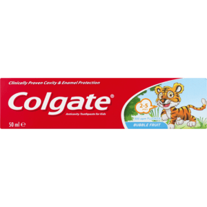 Colgate Bubble Fruit Kids Toothpaste 50ml - myhoodmarket