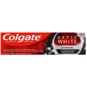 Colgate Optic White Charcoal Toothpaste 75ml - myhoodmarket