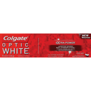 Colgate Optic White Extra Power Toothpaste 75ml - myhoodmarket