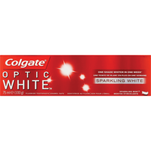 Colgate Optic White Toothpaste 75ml - myhoodmarket