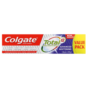 Colgate Total 12 Advanced Whitening Value Pack Toothpaste 150ml - myhoodmarket