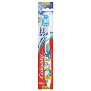 Colgate Triple Action Toothbrush - myhoodmarket