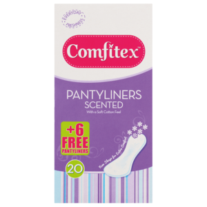 Comfitex Scented Pantyliners 20 Pack