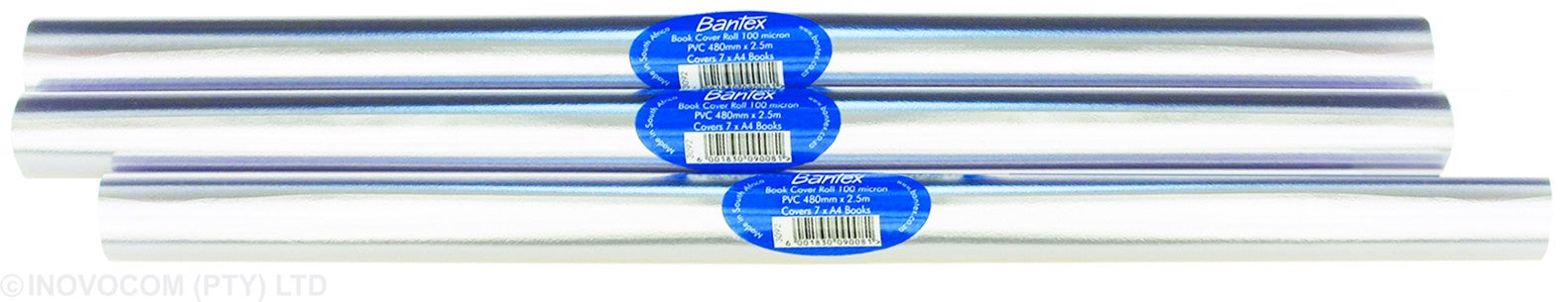 Bantex PVC Book Cover Roll 480mm x 2.5m 100mic Medium Duty