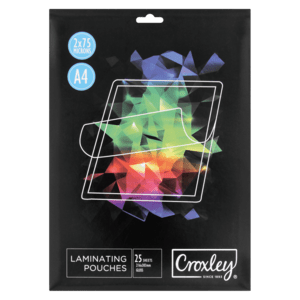 Croxley A4 Laminating Pouches - myhoodmarket