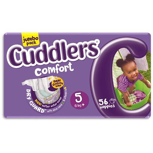 Cuddlers Nappies Jumbo 56'S - myhoodmarket