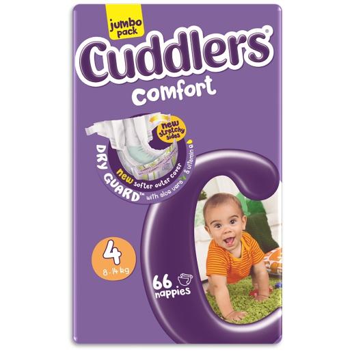 Cuddlers Nappies Jumbo 66'S - myhoodmarket