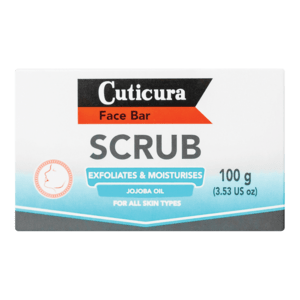Cuticura Exfoliating Scrub Face Bar 100g - myhoodmarket