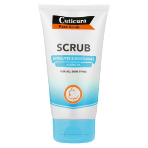 Cuticura Jojoba Oil Face Scrub 150ml - myhoodmarket