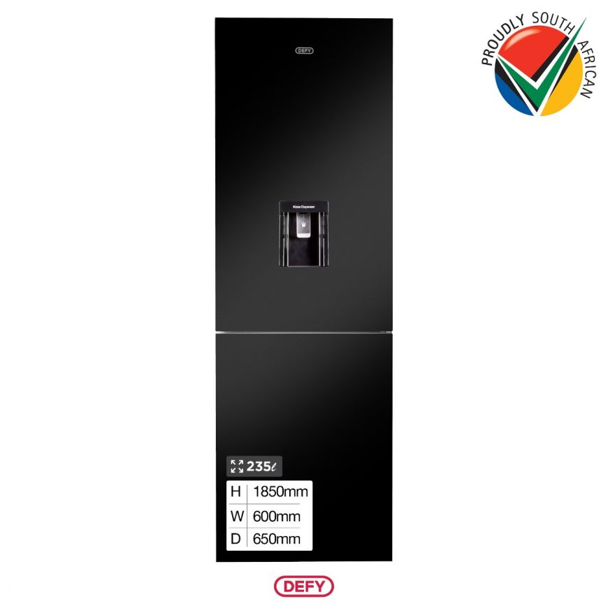 DEFY 348LT MIRROR WATER DISPENSER FRIDGE DAC652