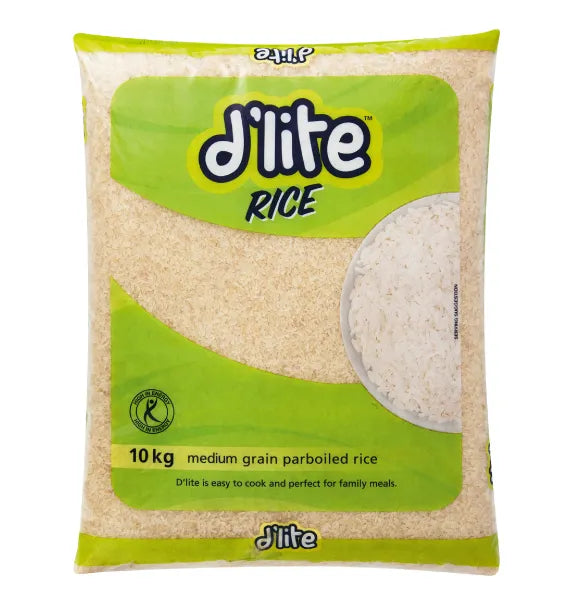 D'Lite Parboiled Rice 10Kg
