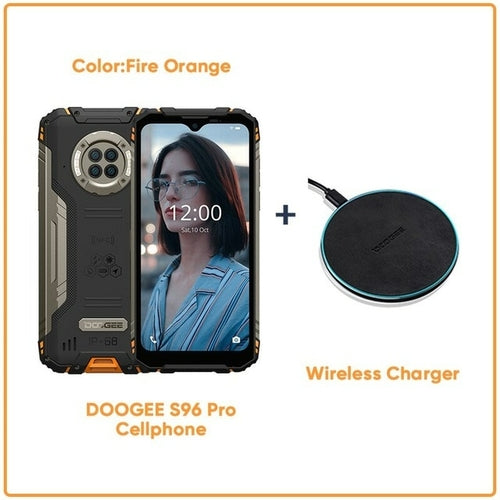 DOOGEE S96 Pro Waterproof Rugged Phone 48MP Round Quad Camera 20MP