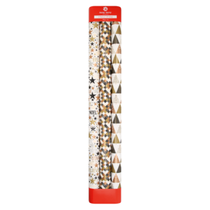 Daisy Darcy Glamour Christmas Wrap 1m x 70mm 3 Pack