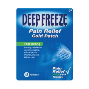 Deep Freeze Pain Relief Cold Patch 4 Pack