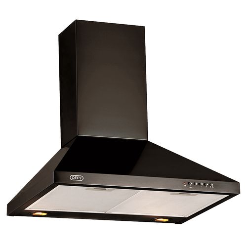 Defy 60cm Black Premium Cooker hood DCH310